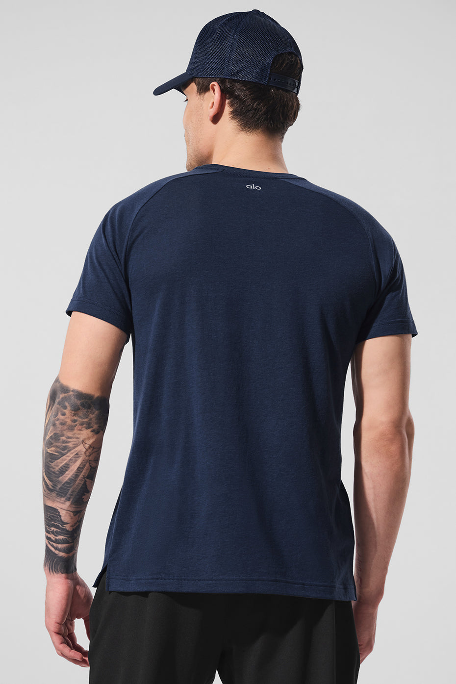 Triumph Raglan Tee - Navy image 2