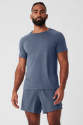 Triumph Raglan Tee - Bluestone image 1