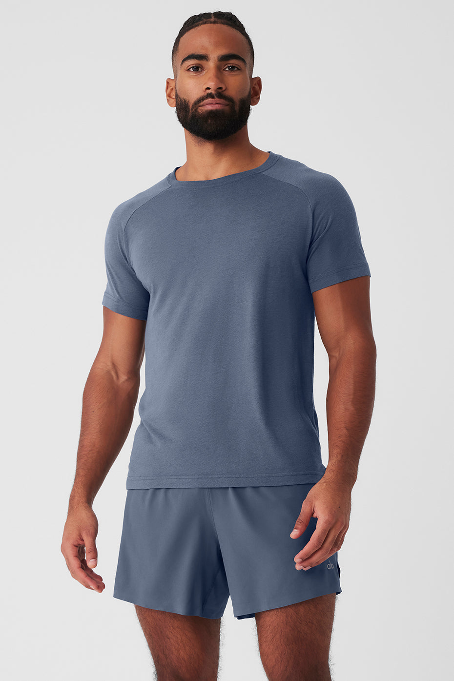 Triumph Raglan Tee - Bluestone image 1