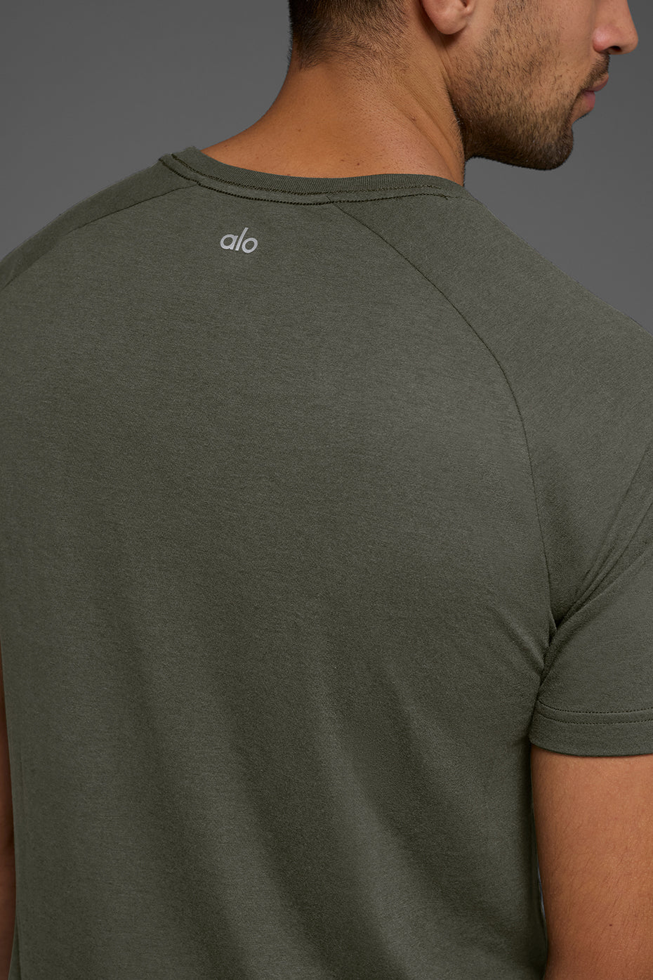 Triumph Raglan Tee - Stealth Green image 4