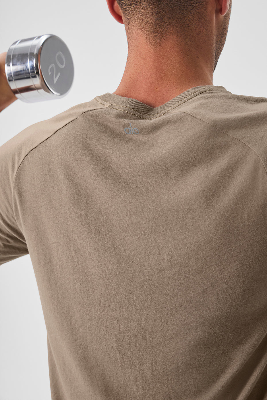 Triumph Raglan Tee - Gravel image 4