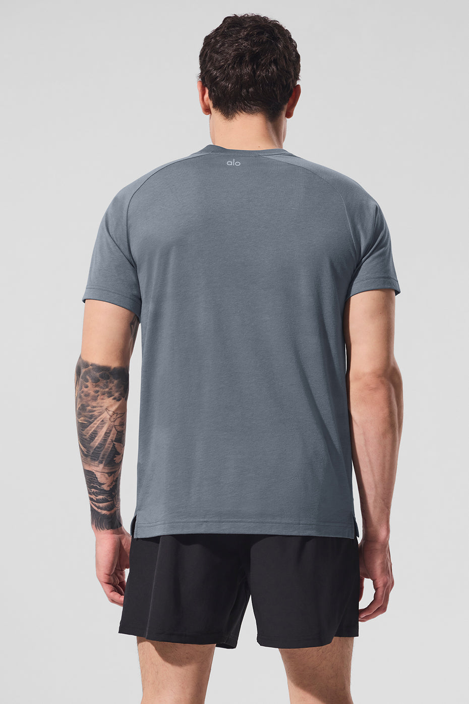 Triumph Raglan Tee - Steel Grey image 2