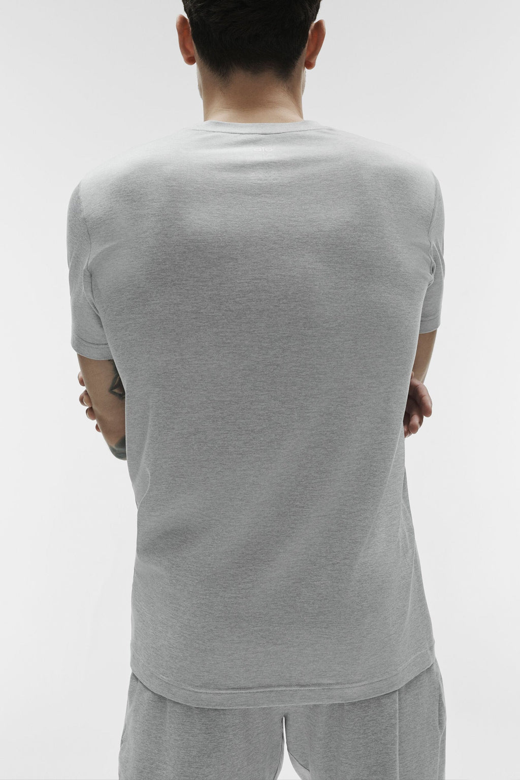 Conquer Reform Crewneck Short Sleeve - Athletic Heather Grey image 4