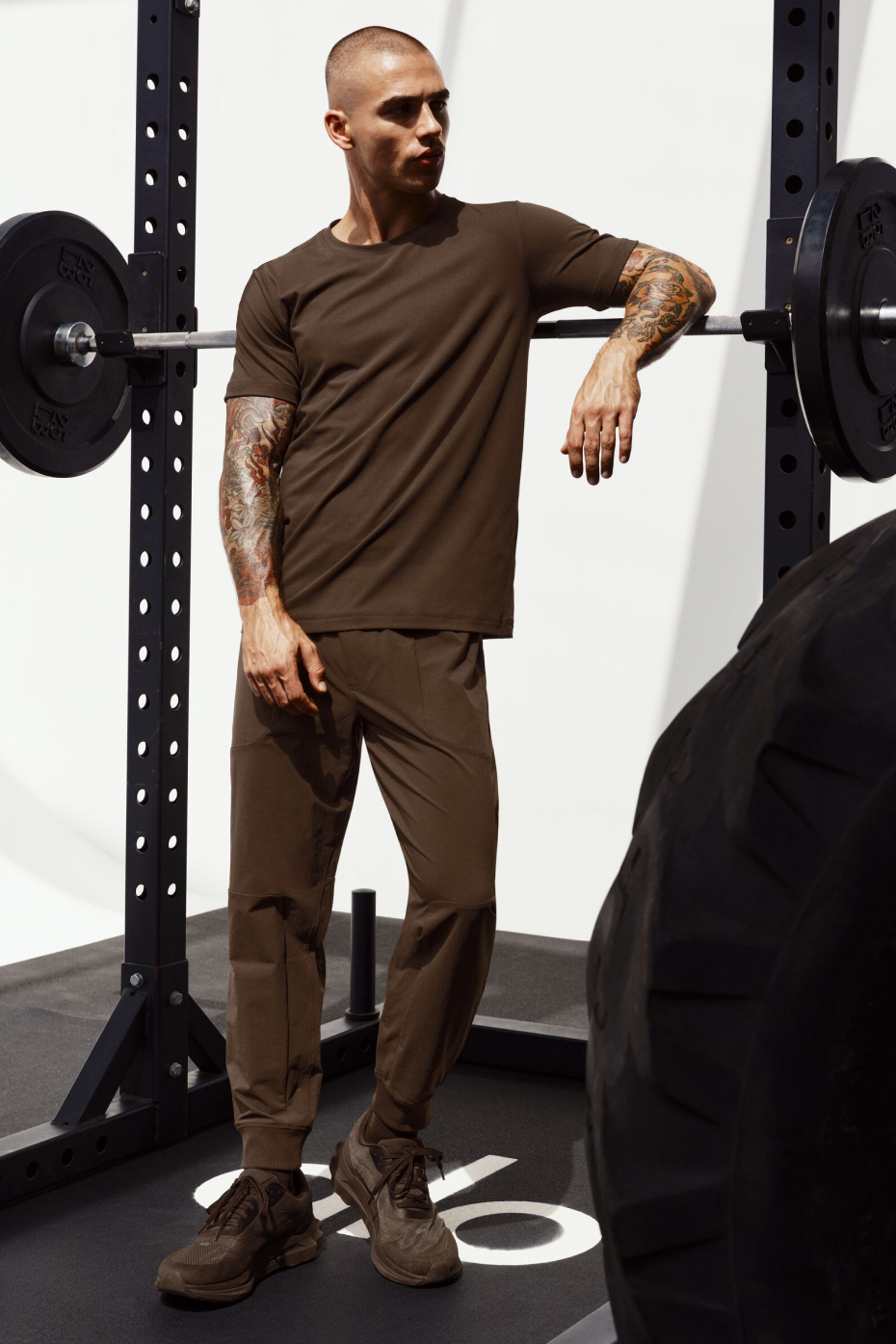 Conquer Reform Crewneck Short Sleeve - Espresso image 1