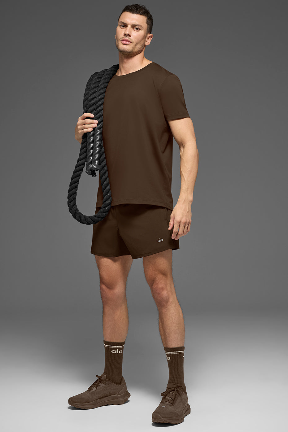 Conquer Reform Crewneck Short Sleeve - Espresso image 5
