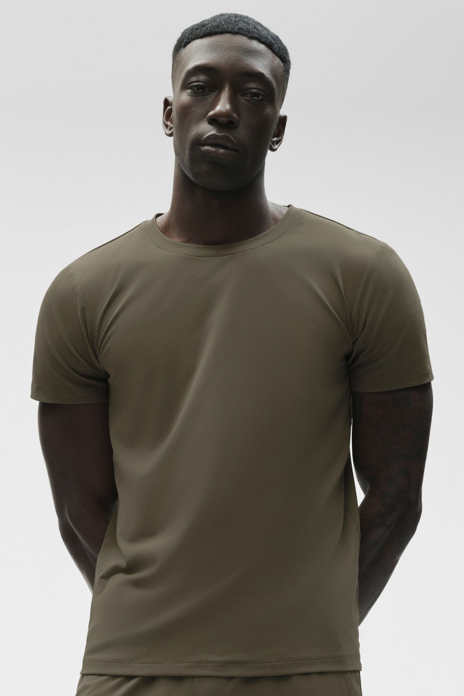 Conquer Reform Crewneck Short Sleeve - Olive Tree image 3