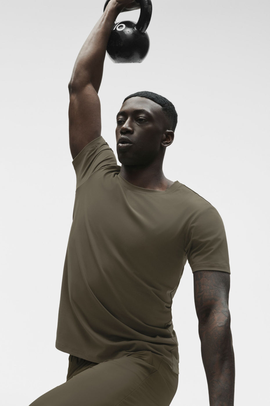 Conquer Reform Crewneck Short Sleeve - Olive Tree image 4
