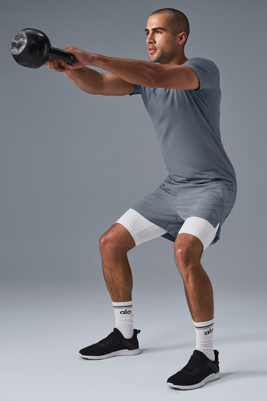 Conquer Reform Crewneck Short Sleeve - Steel Grey image 4