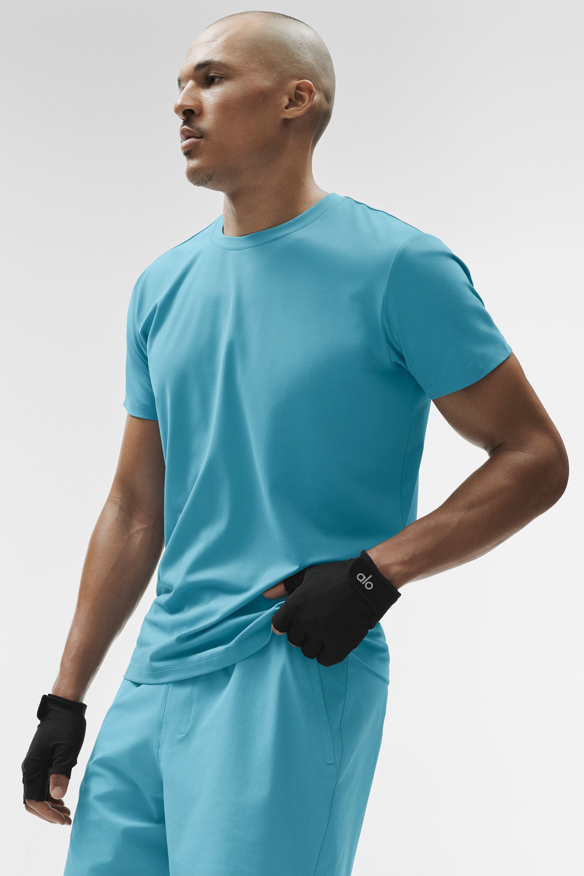 Conquer Reform Crewneck Short Sleeve - Blue Breeze image 3