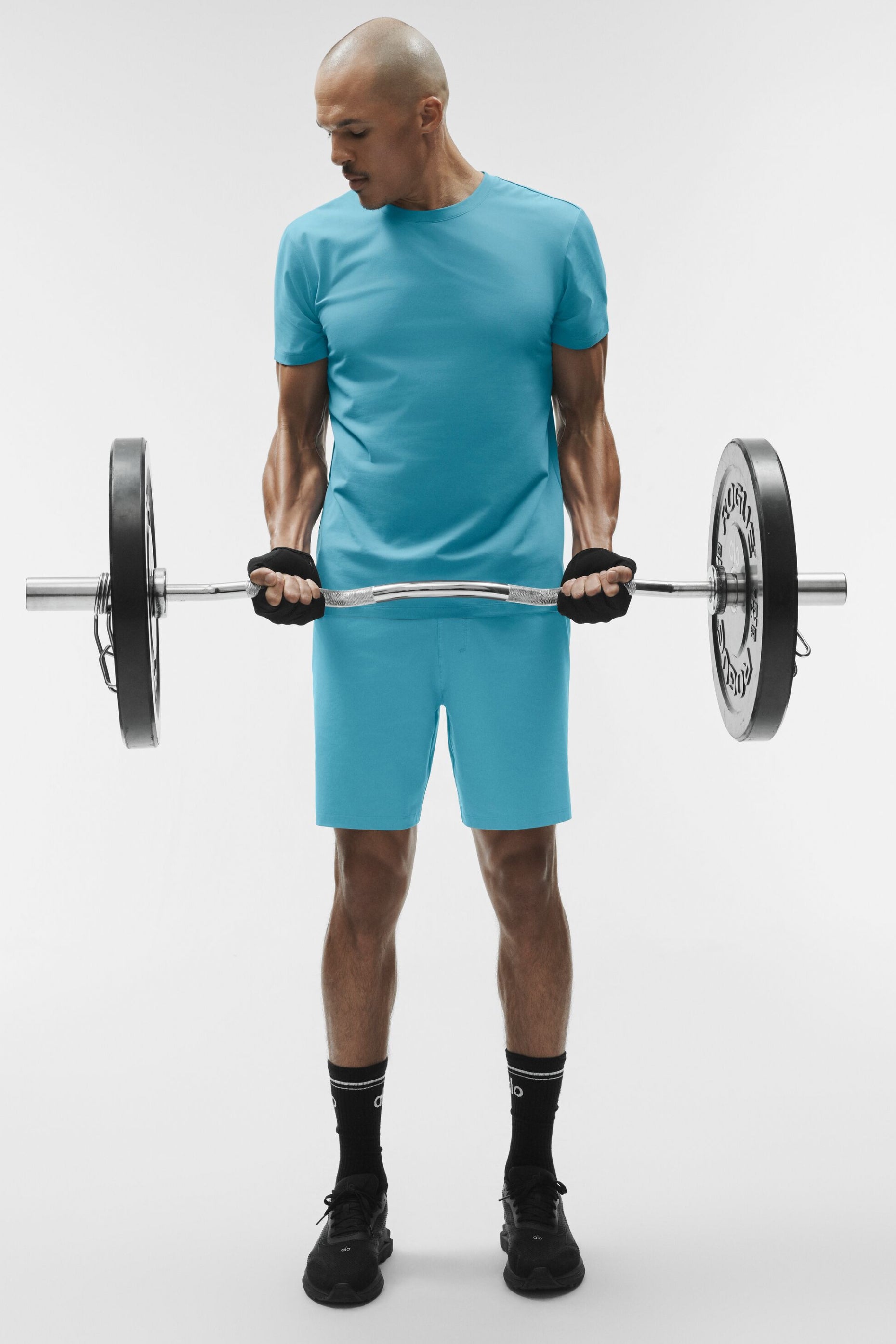 Conquer Reform Crewneck Short Sleeve - Blue Breeze image 5
