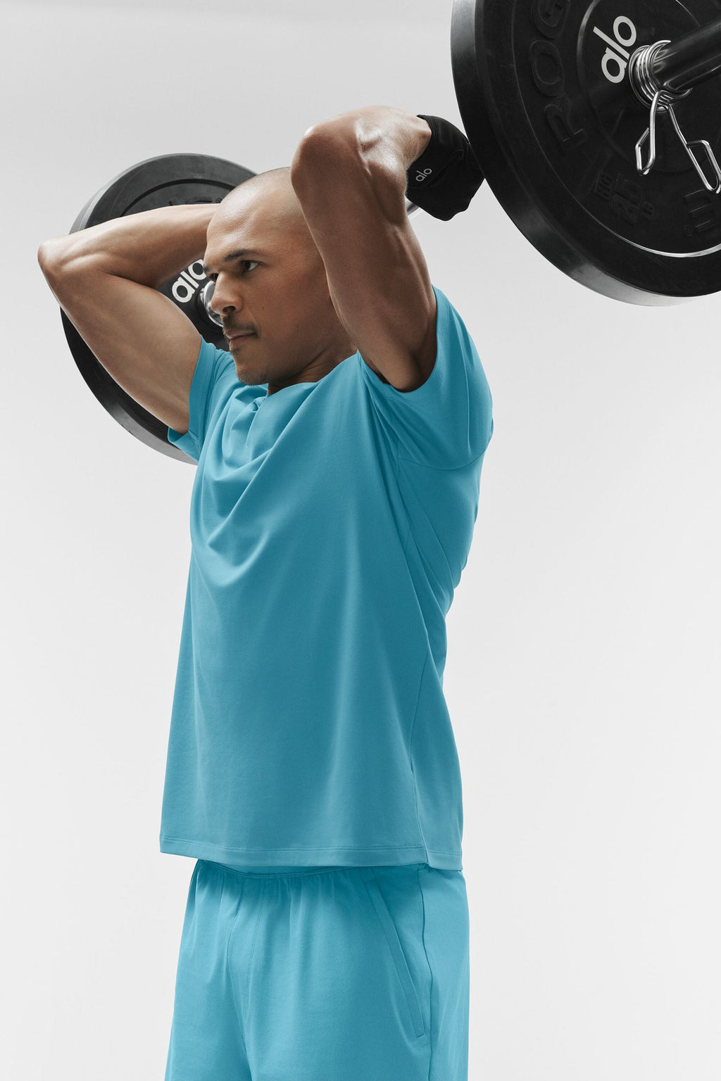 Conquer Reform Crewneck Short Sleeve - Blue Breeze image 4