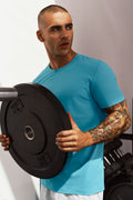 Conquer Reform Crewneck Short Sleeve - Blue Breeze image 1