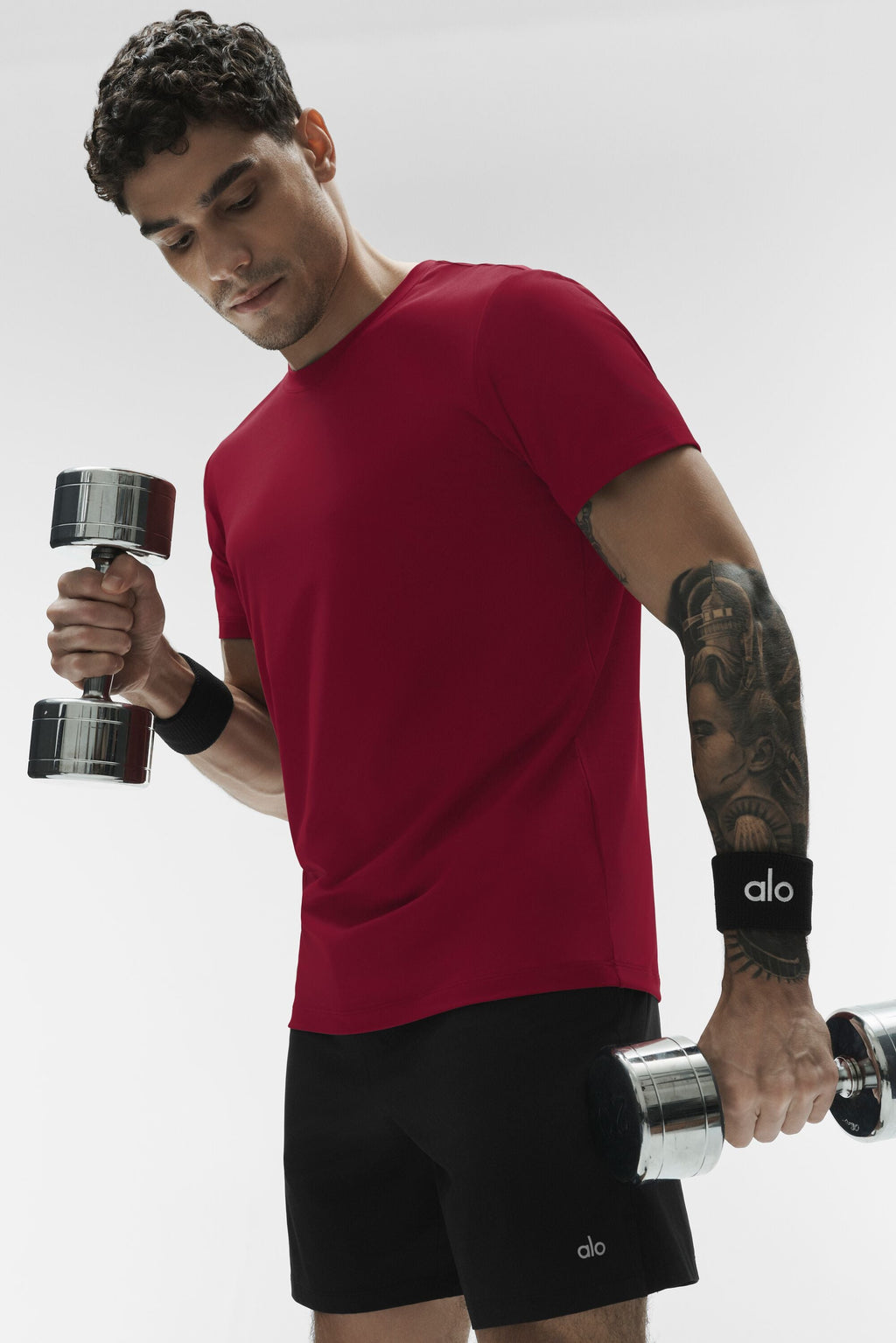 Conquer Reform Crewneck Short Sleeve - Garnet image 3
