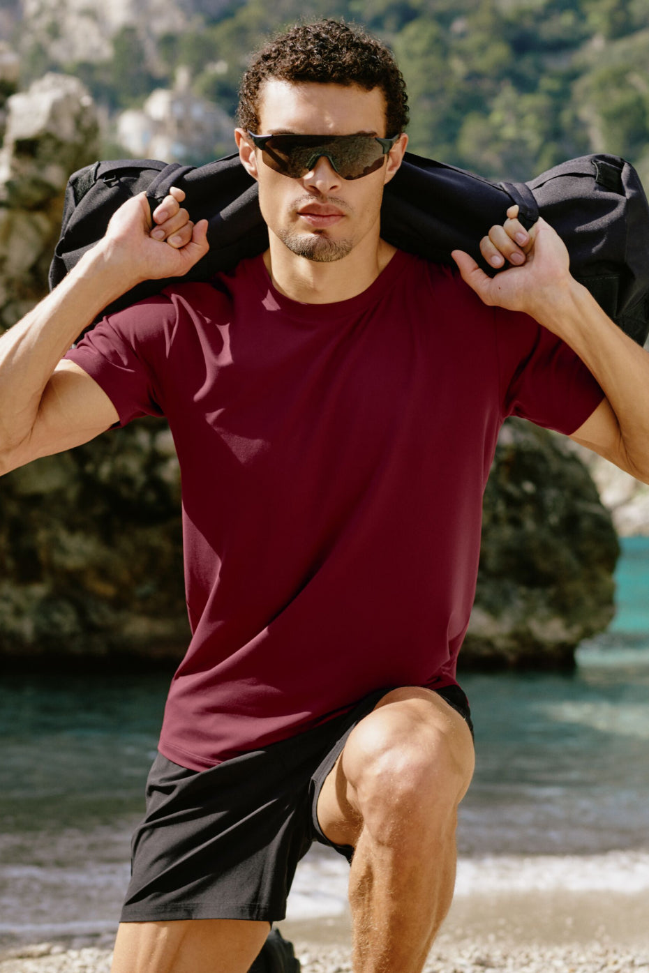 Conquer Reform Crewneck Short Sleeve - Garnet image 1
