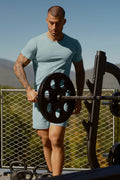 Conquer Reform Crewneck Short Sleeve - Desert Sage image 1