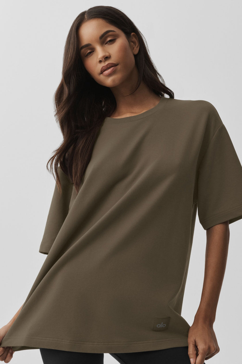 Double Take Short Sleeve - Olive Tree image 3