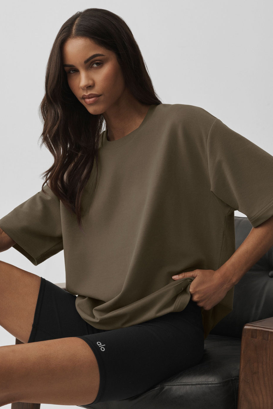 Double Take Short Sleeve - Olive Tree image 1