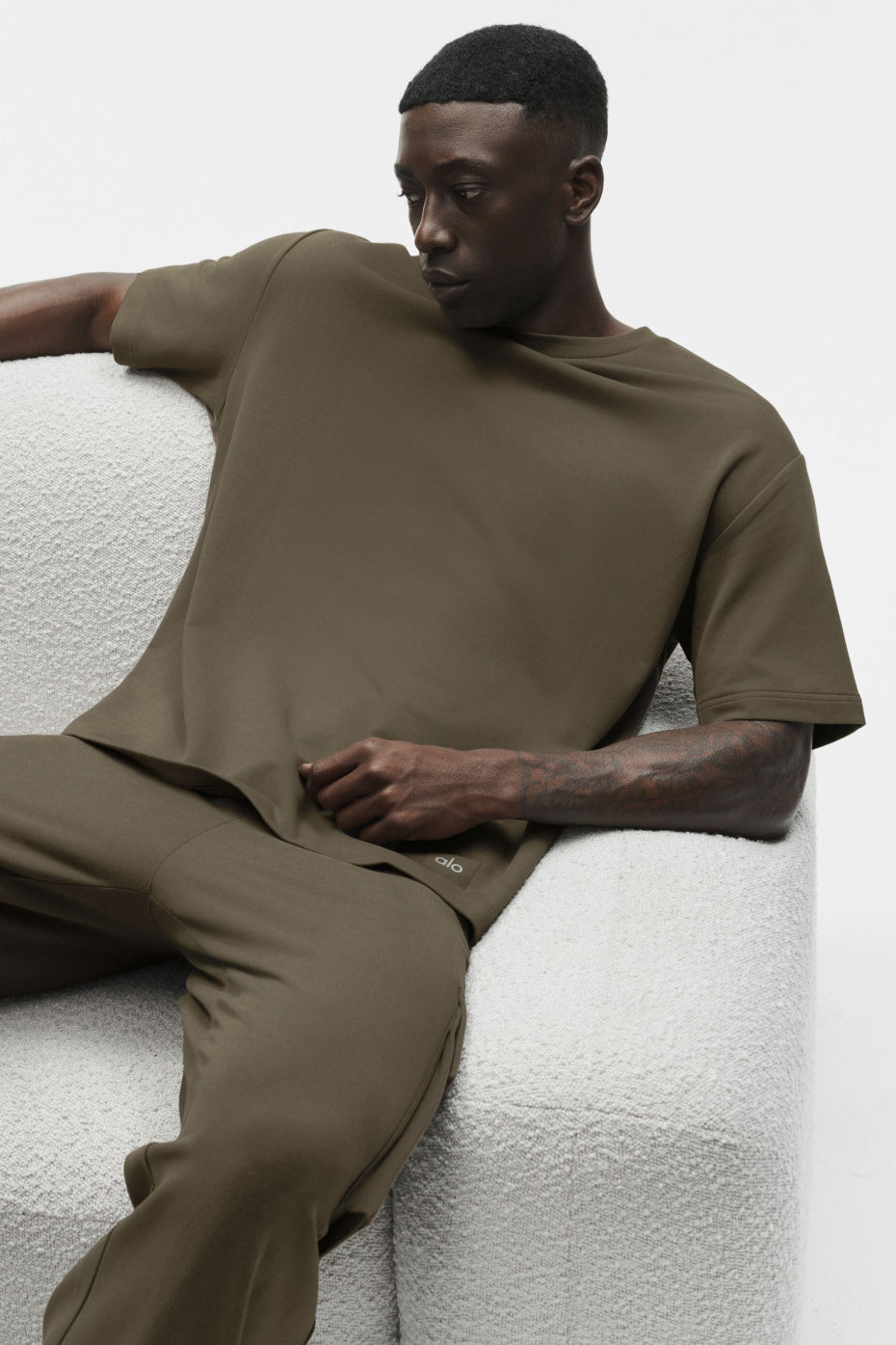 Double Take Short Sleeve - Olive Tree image 1