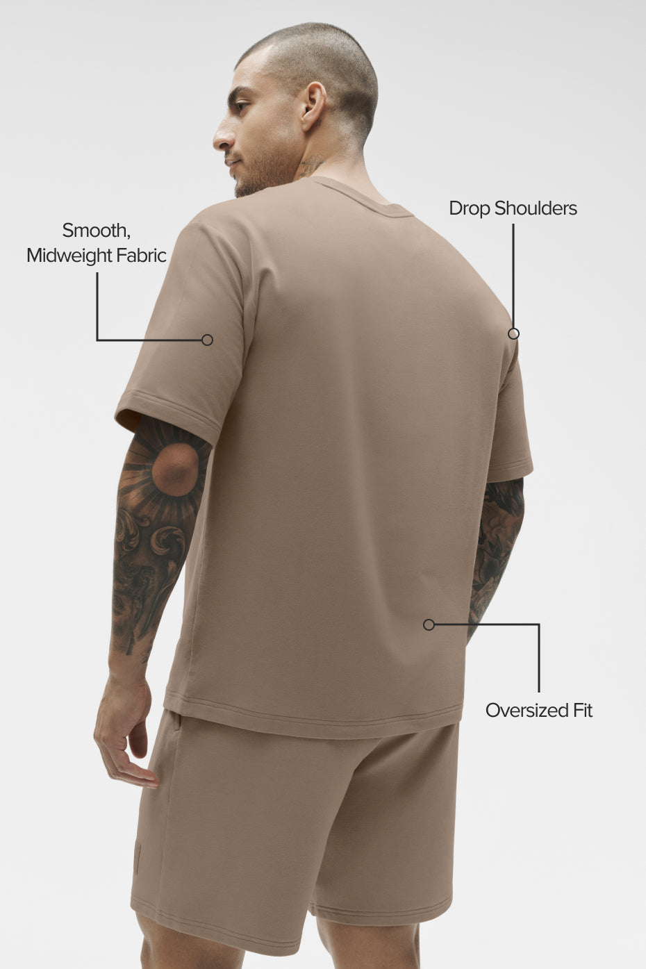 Double Take Short Sleeve - Gravel image 2