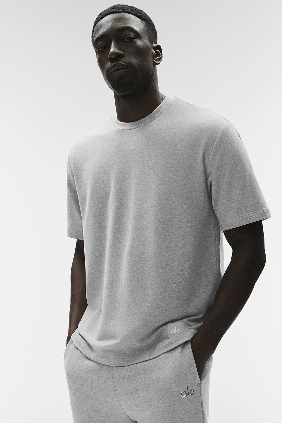 Double Take Short Sleeve - Athletic Heather Grey image 1