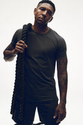 ALO Vapor Crewneck Short Sleeve - Anthracite image 1