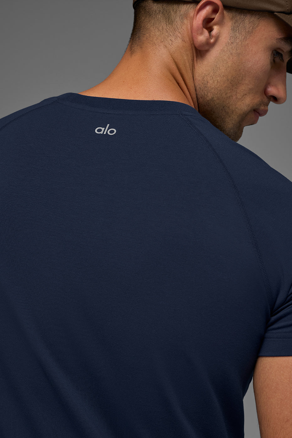 ALO Vapor Crewneck Short Sleeve - Navy image 4