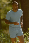 ALO Vapor Crewneck Short Sleeve - Desert Sage image 1