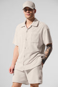 Coastal Terry Button Up - Bone image 1