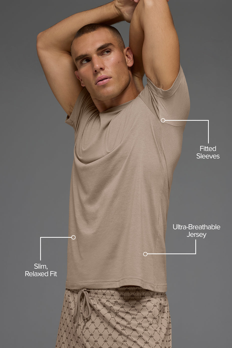 Triumph Tee - Gravel image 2