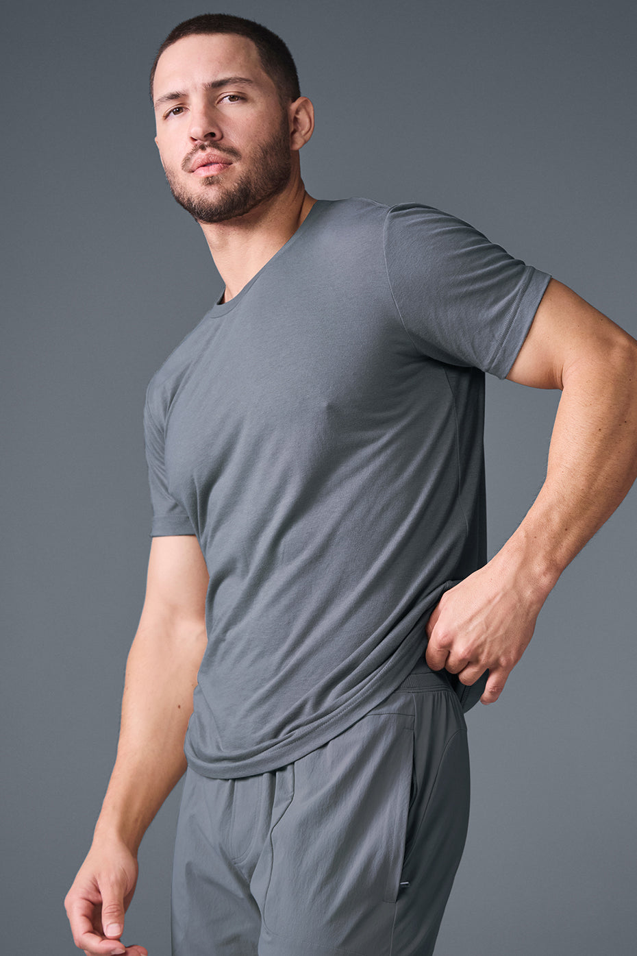 Triumph Tee - Steel Grey image 3