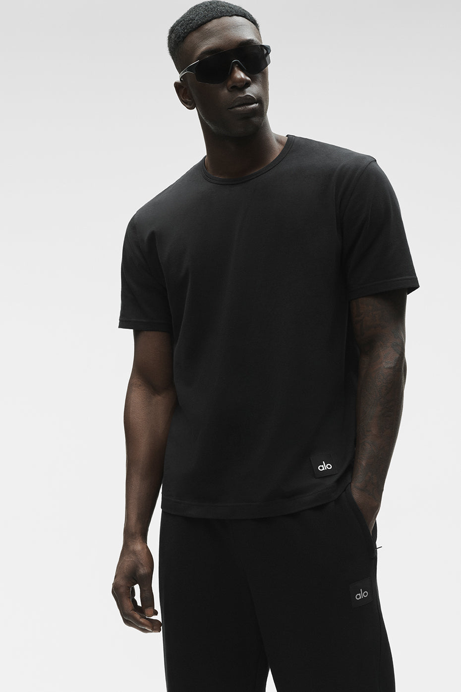 Essential Short Sleeve Street Tee - Black image 3