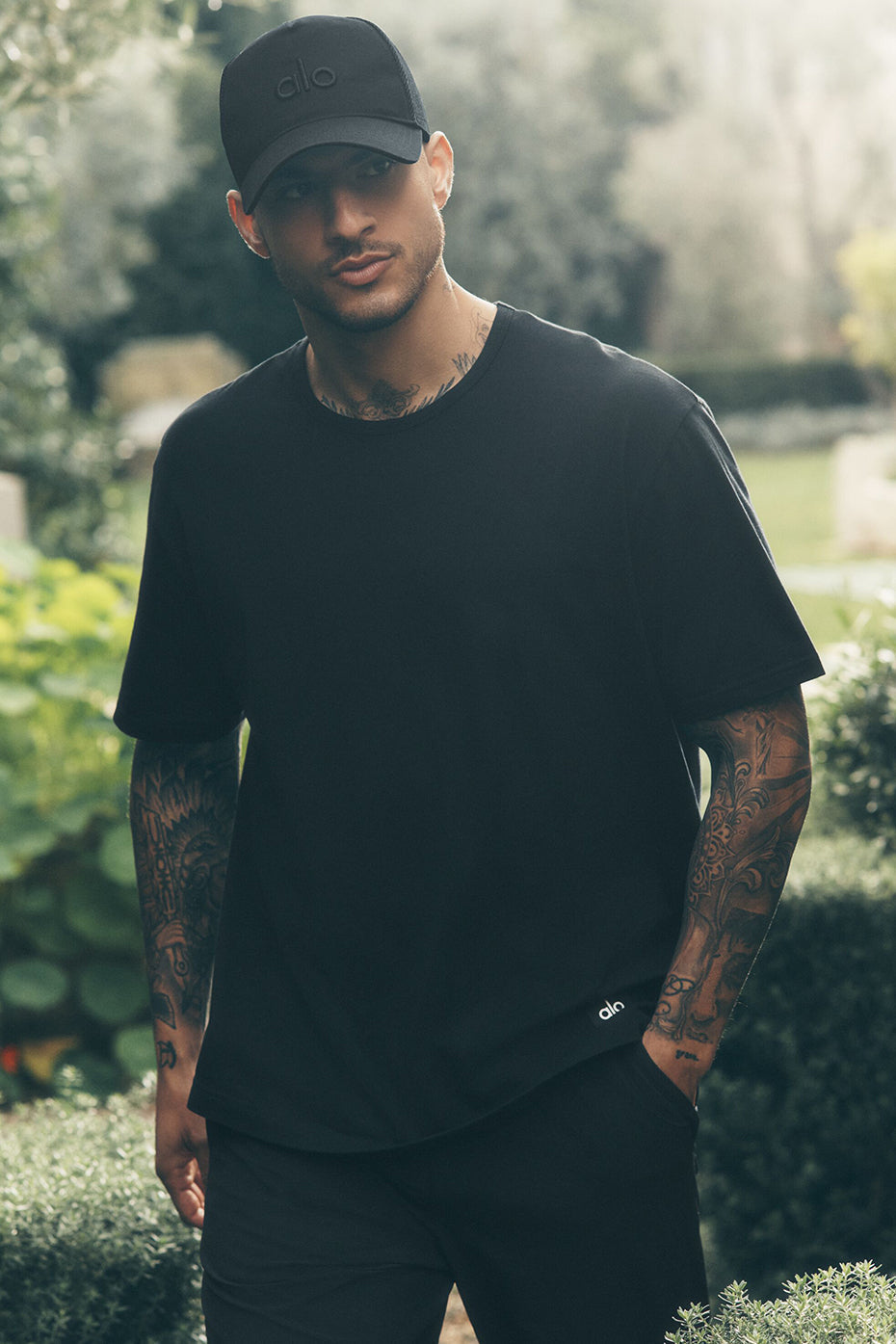 Essential Short Sleeve Street Tee - Black image 1