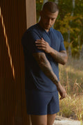 Essential Short Sleeve Street Tee - Navy image 1