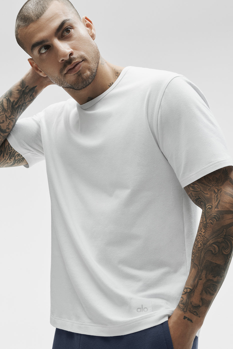 Essential Short Sleeve Street Tee - White image 4