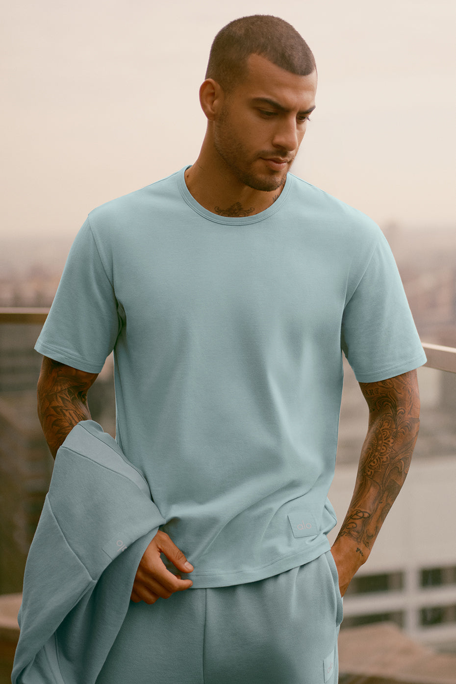 Essential Short Sleeve Street Tee - Desert Sage image 1