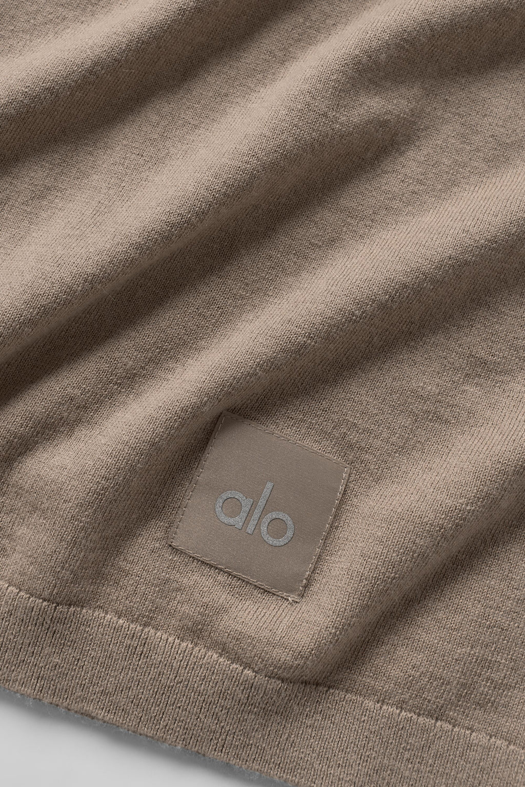 Cotton Cashmere Ever Soft Short Sleeve Crew - Gravel image 7