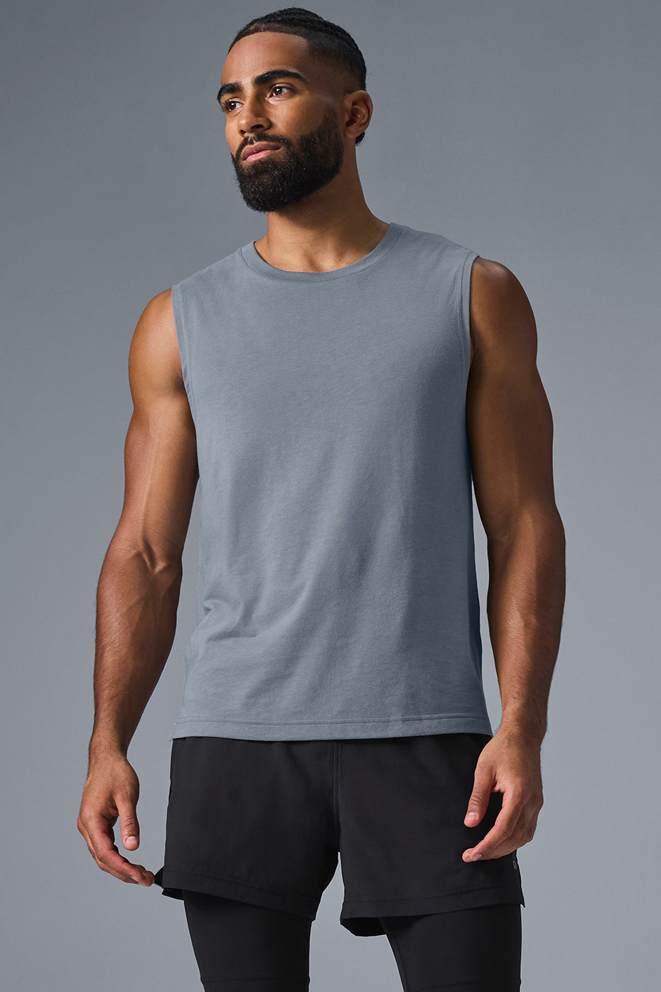 The Triumph Muscle Tank - Steel Grey image 1