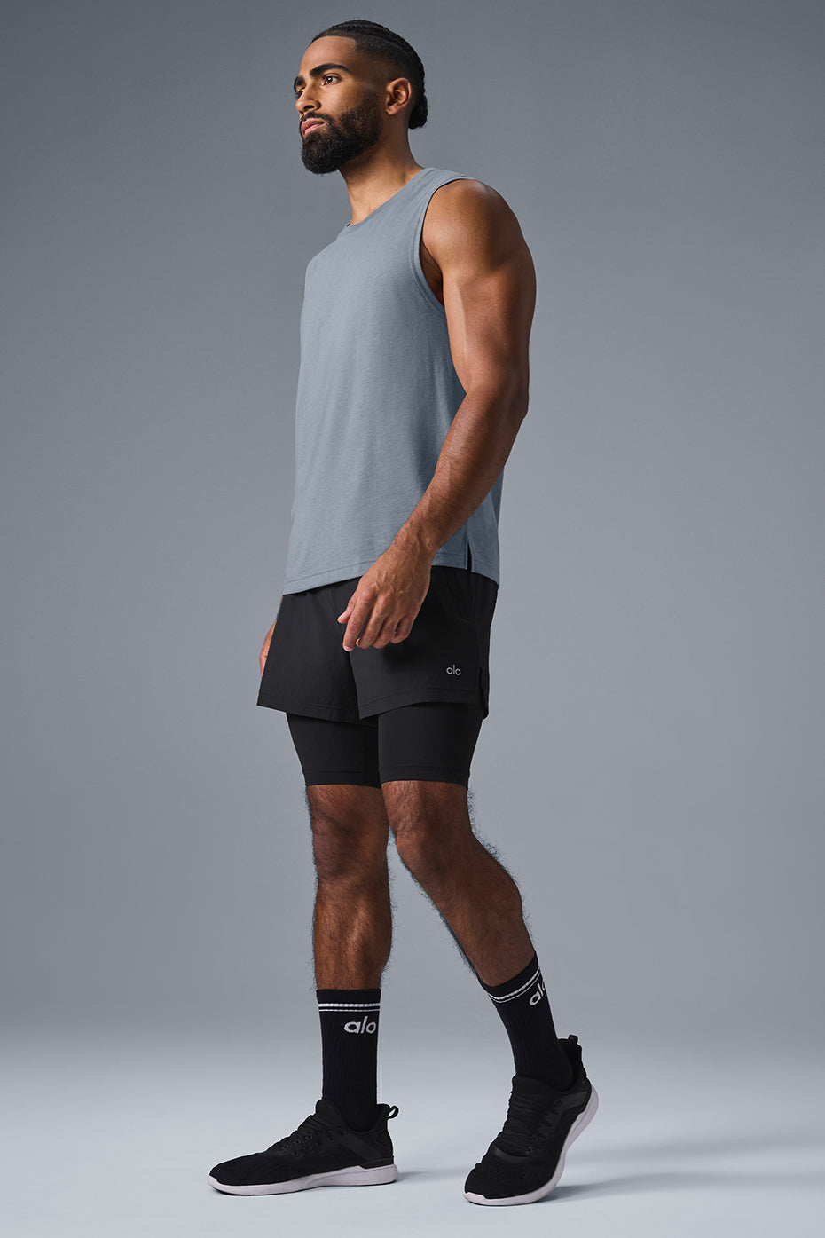 The Triumph Muscle Tank - Steel Grey image 4