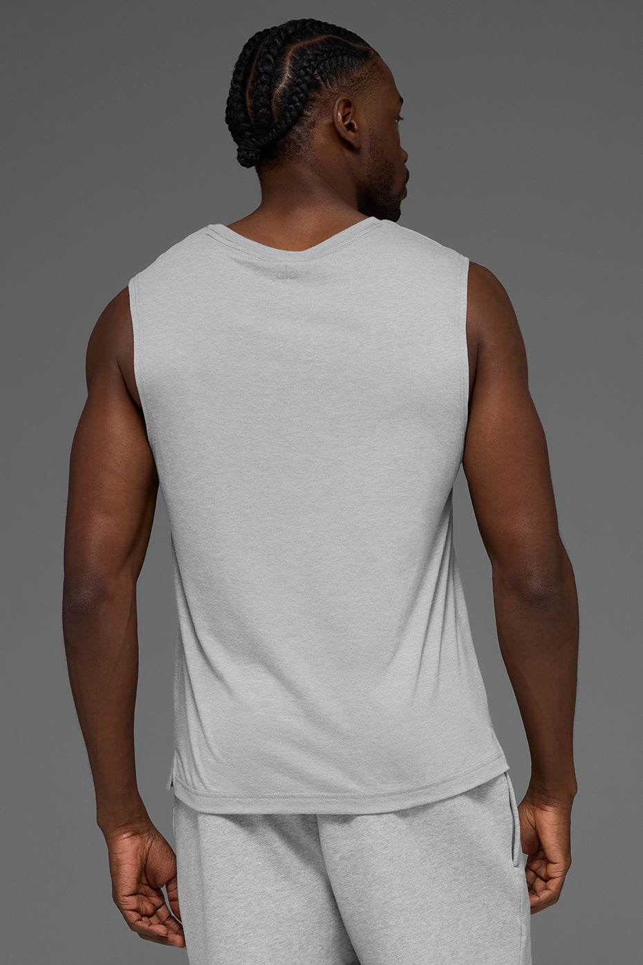 The Triumph Muscle Tank - Athletic Heather Grey image 4