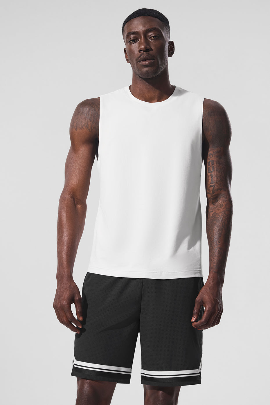 Conquer Muscle Tank - White image 4
