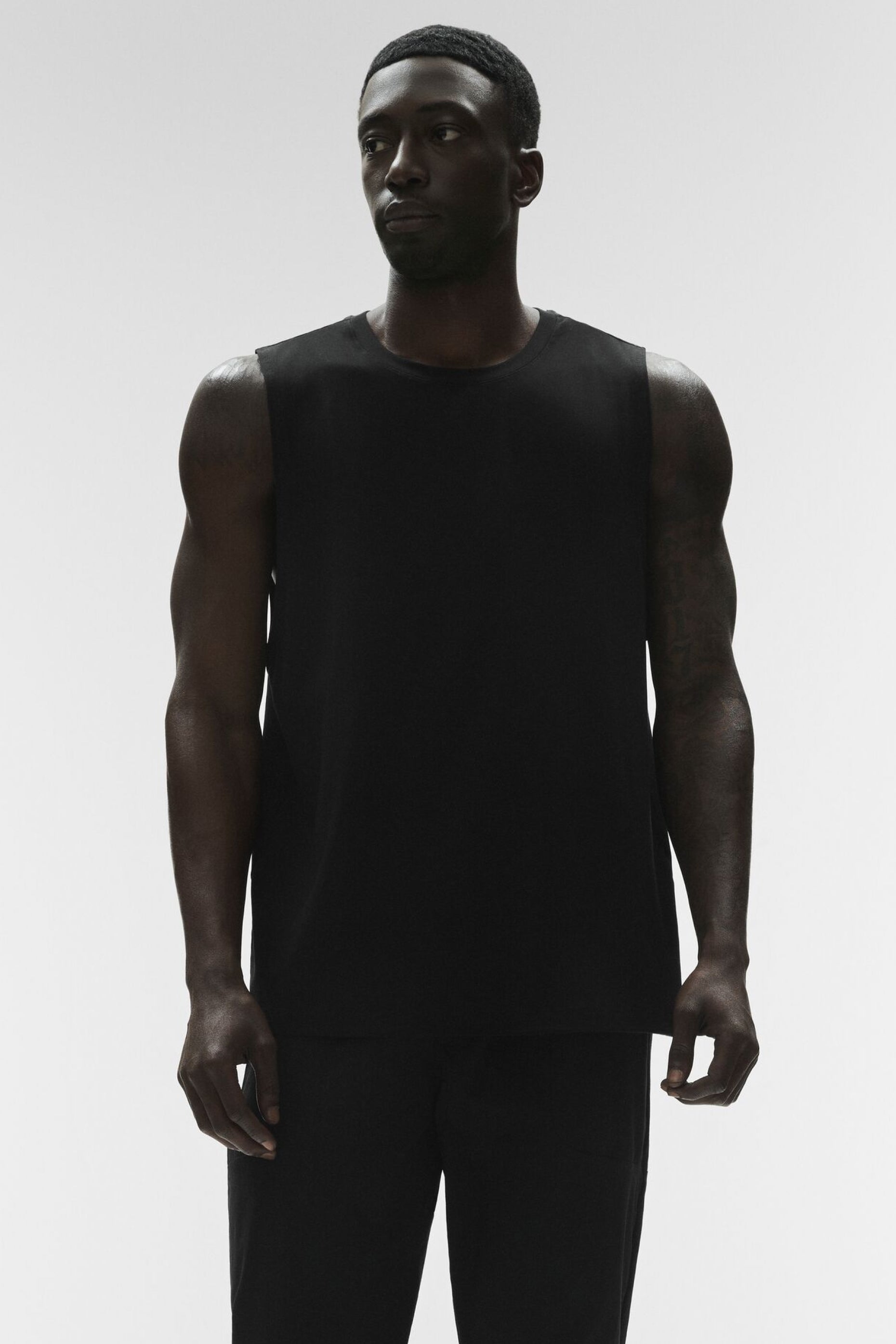 Conquer Muscle Tank - Black image 2