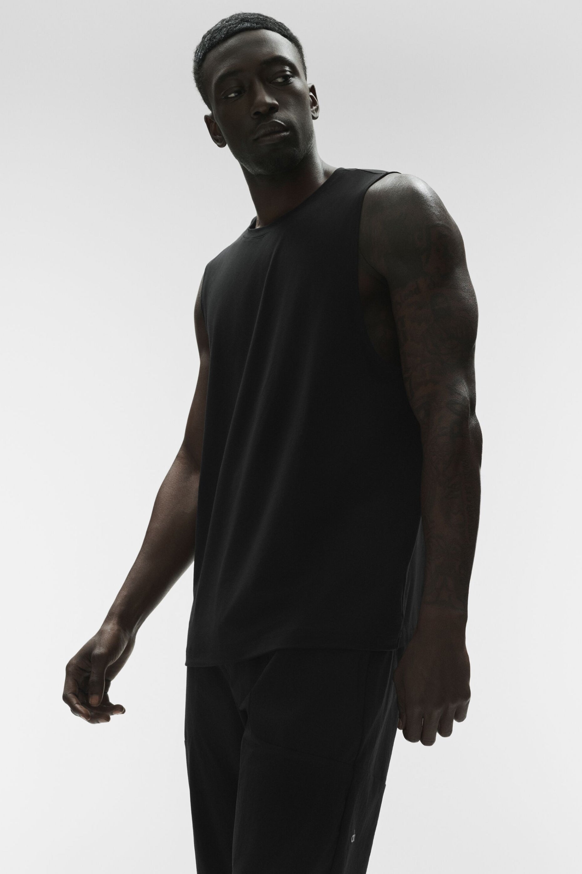 Conquer Muscle Tank - Black image 3