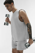 Conquer Muscle Tank - Athletic Heather Grey image 1