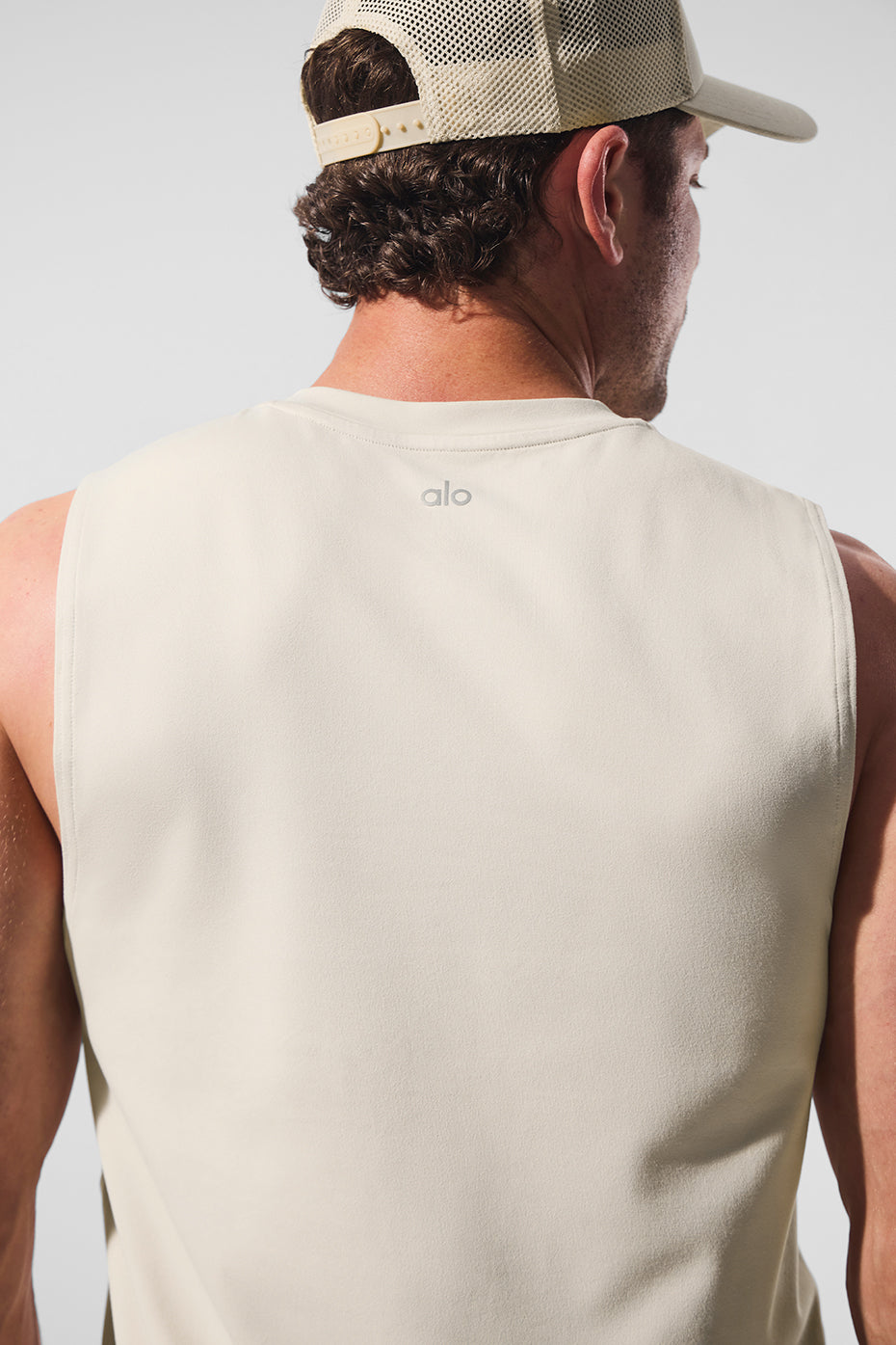 Conquer Muscle Tank - Bone image 4