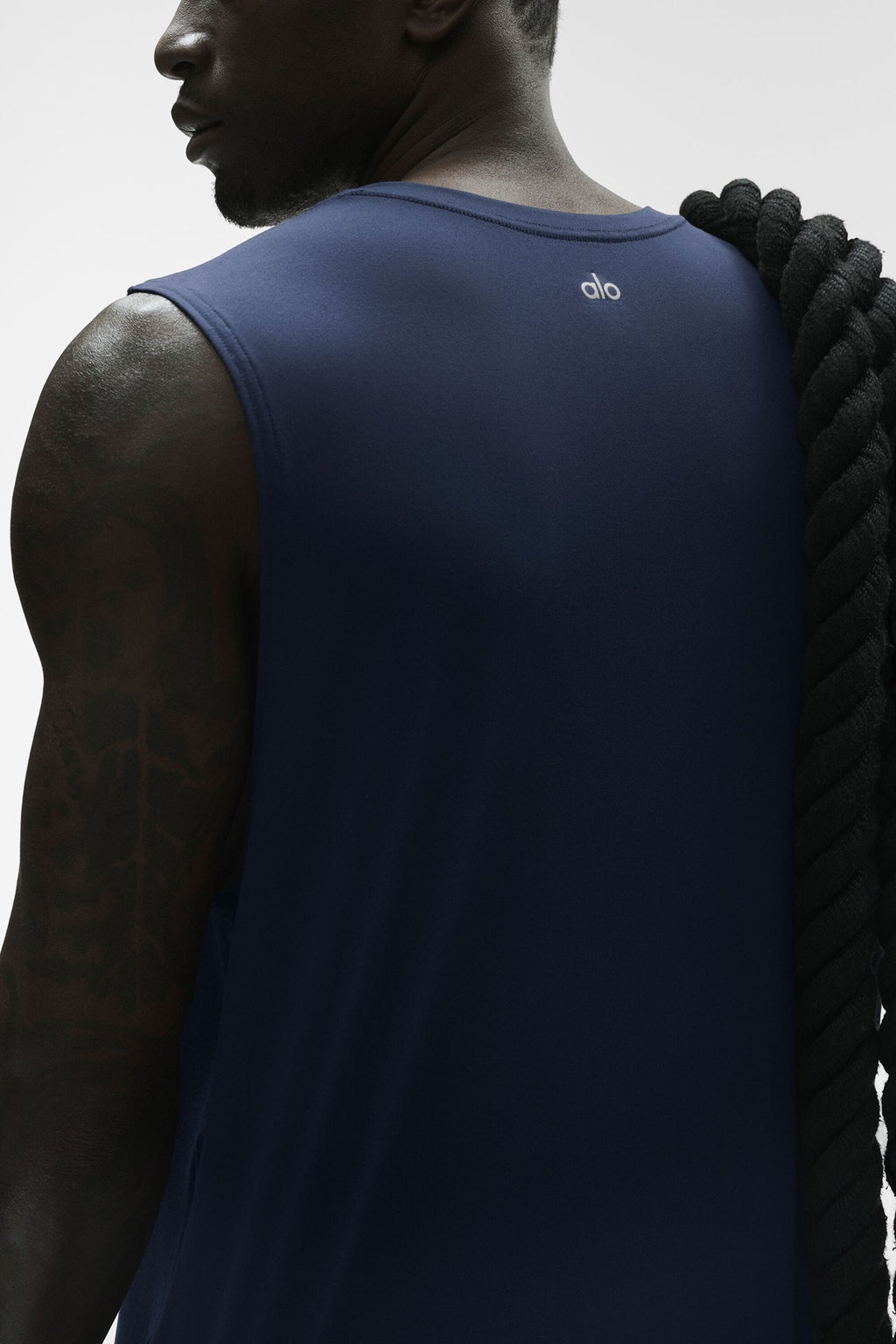 Conquer Muscle Tank - Navy image 3