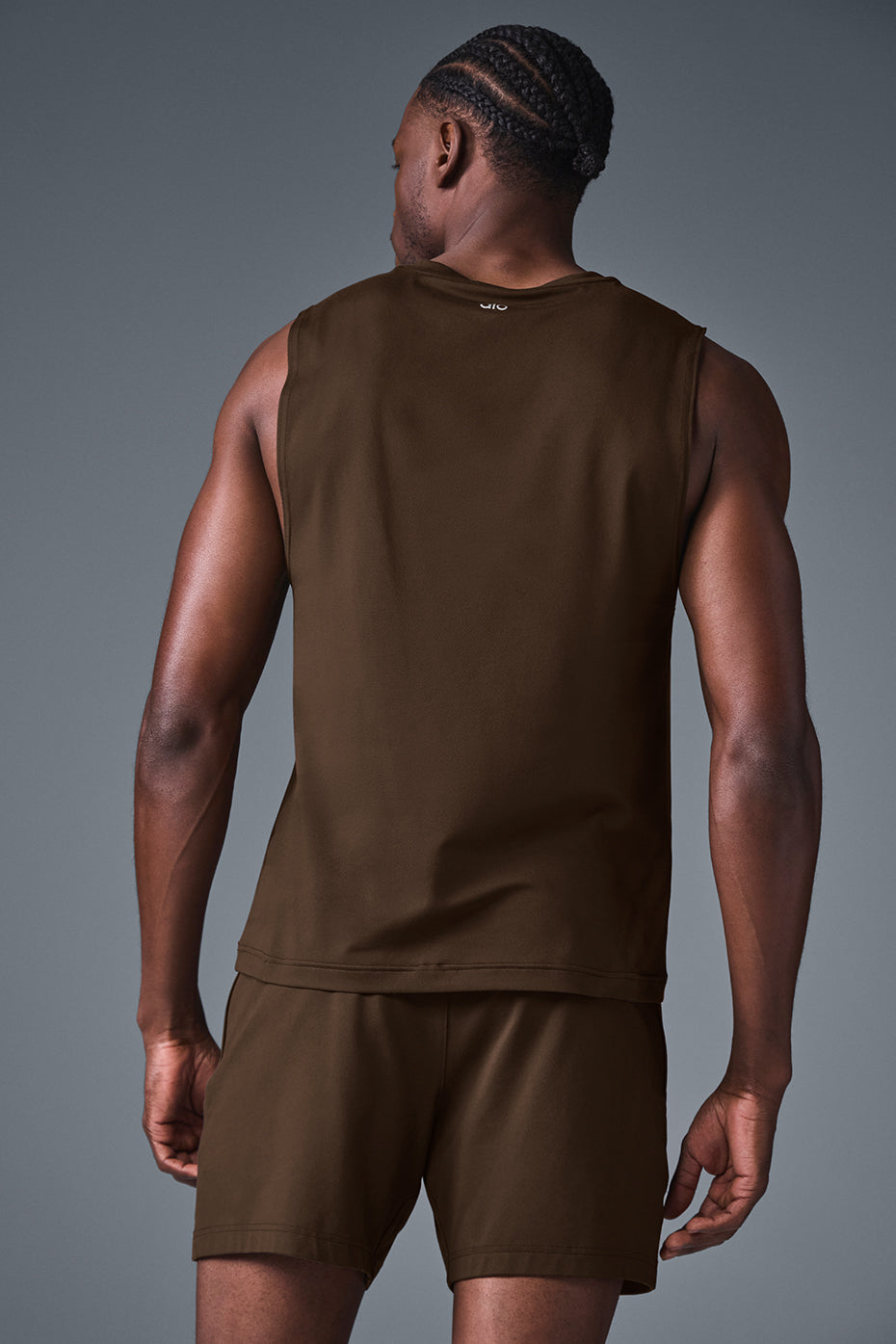 Conquer Muscle Tank - Espresso image 2