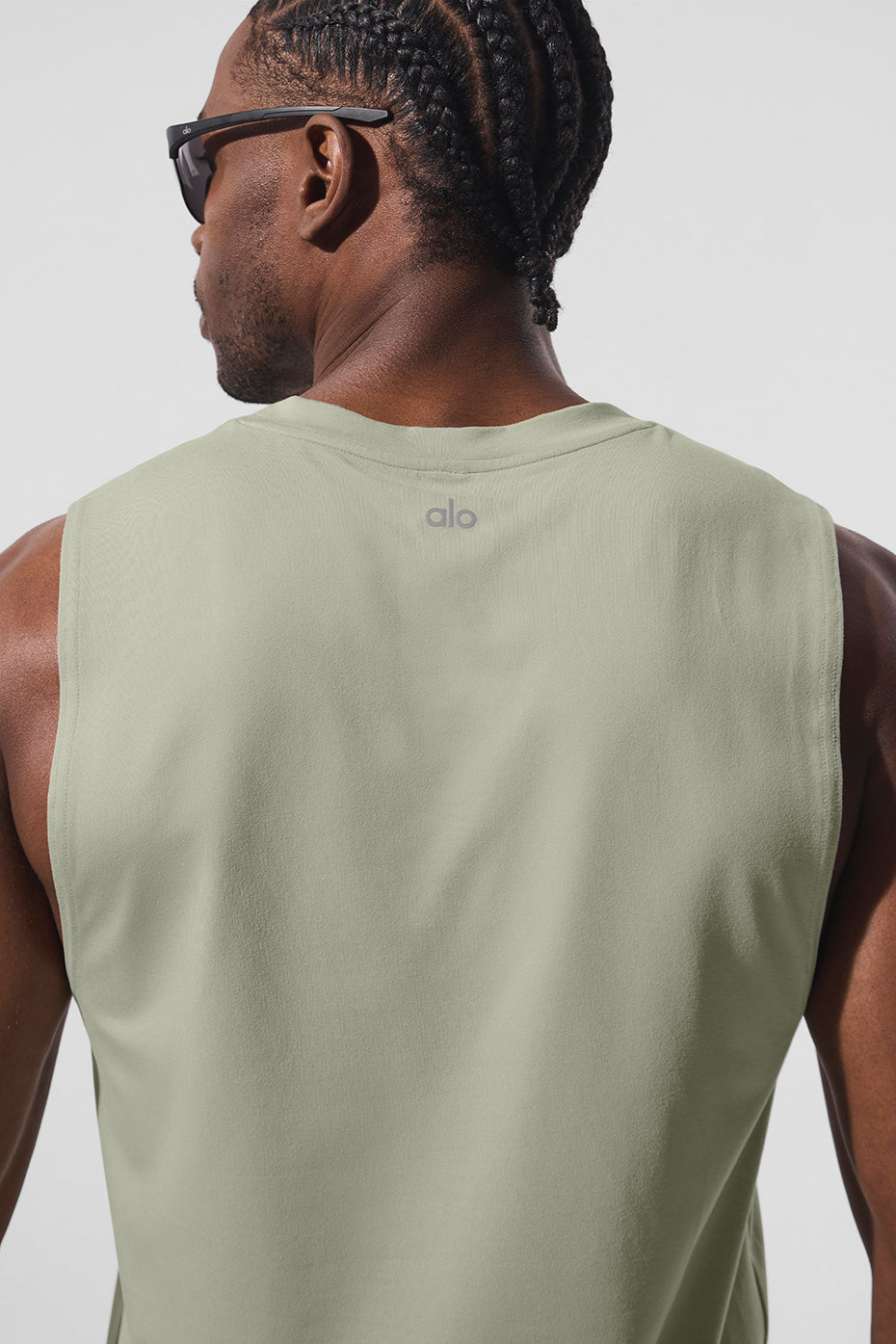 Conquer Muscle Tank - Limestone image 5