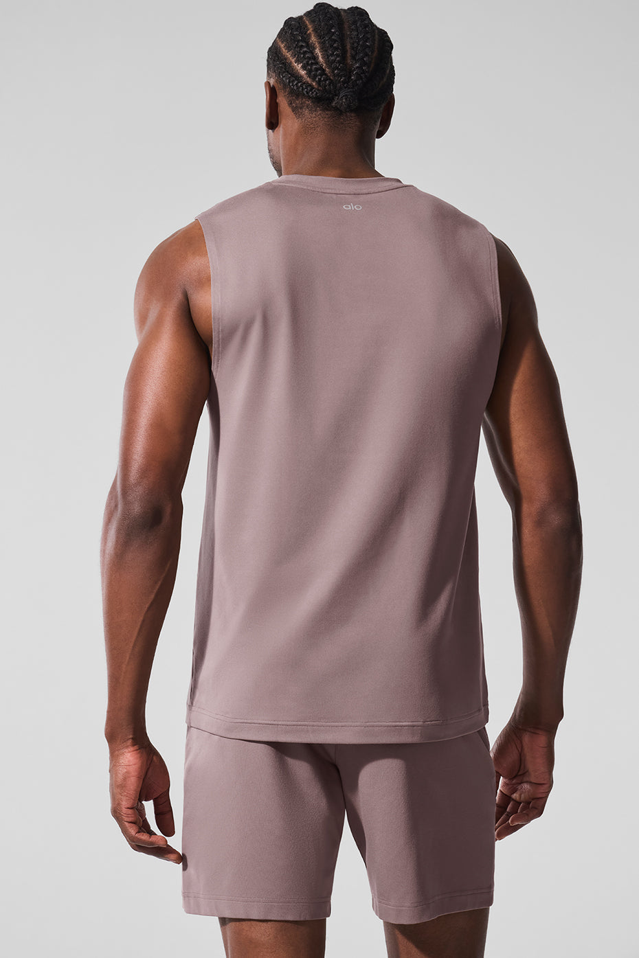 Conquer Muscle Tank - Mushroom image 2