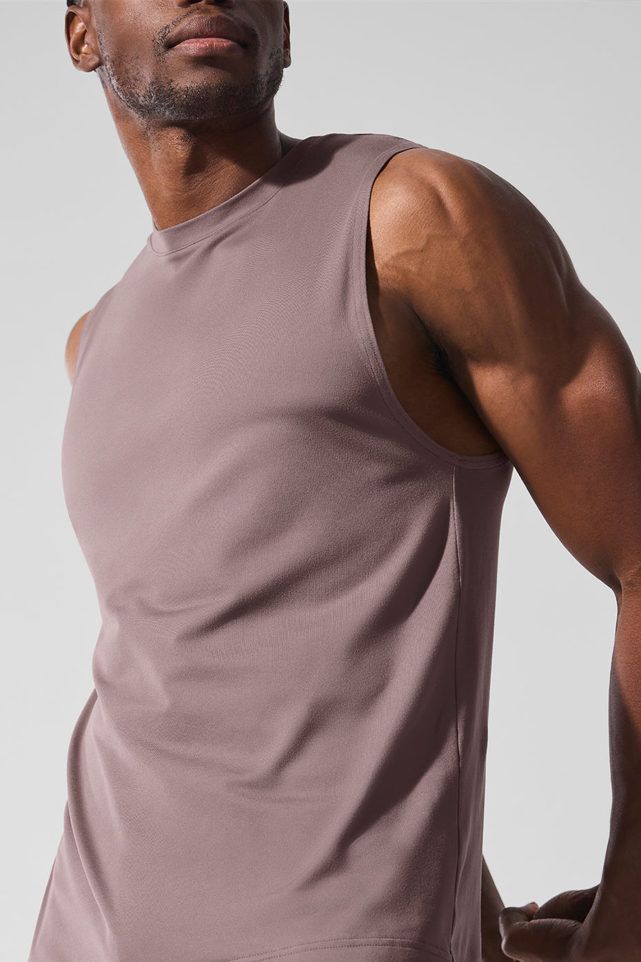 Conquer Muscle Tank - Mushroom image 4