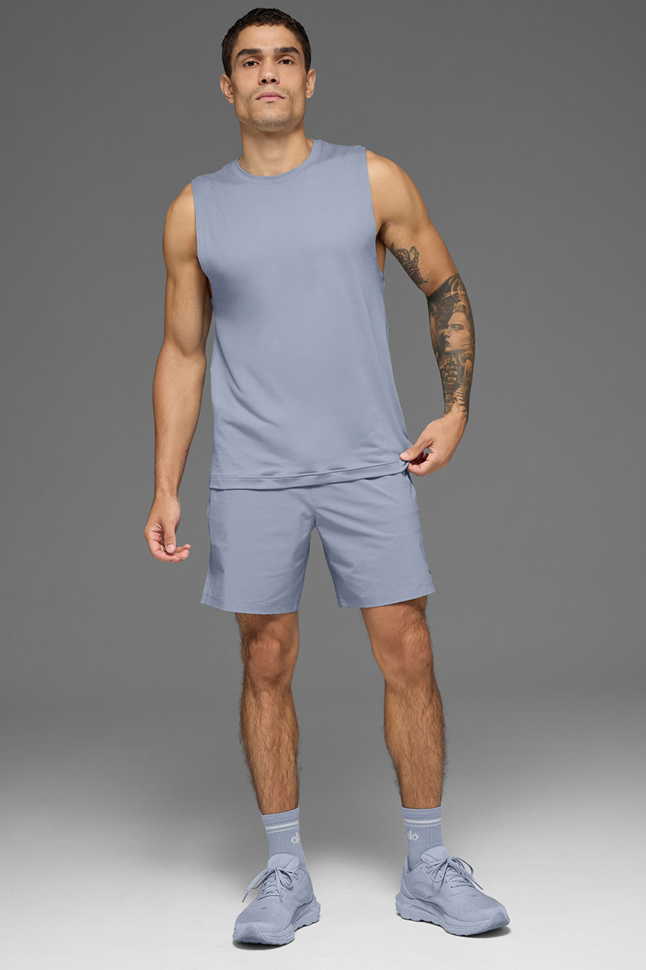 Conquer Muscle Tank - Winter Frost image 4